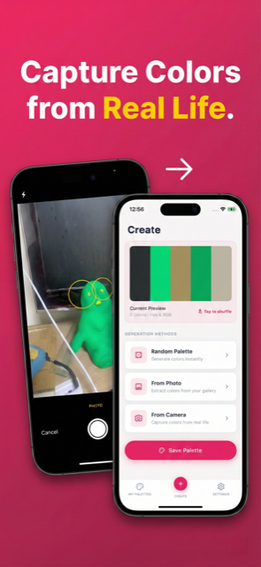 Paletta - Camera color picker